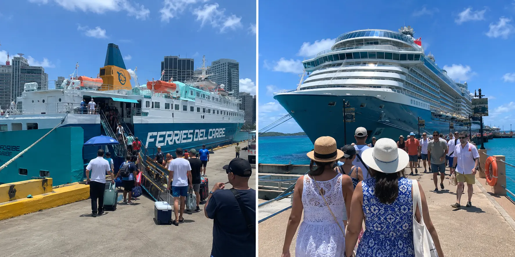 Ferry vs Crucero: ¿Cuál es la mejor opción para tu viaje en el Caribe?